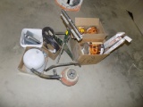 Group with Roller Stand, Garbage Disposal, Light Fixtures & (2) Boxes of Fl