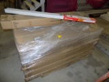 Pallet of (25) Boxes of Project Source 58'' x 64'' White Blinds (4 Per Box)