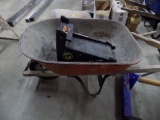 Pivot Ladder Anchor & Red Steel Wheelbarrow