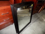 (2) 31'' x 35'' Wood-Frame Mirrors, (2 x Bid Price)