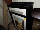 (10) Large Framed Art Prints