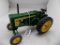 JD 720 Wide Front Plastic 1/16 Tractor by Yoders - Loose Wheel, Missing Ste