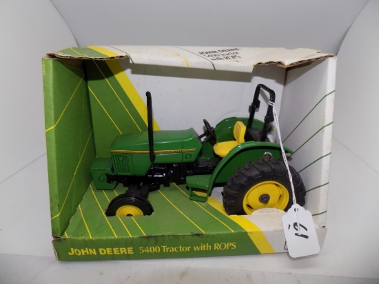 John Deere 5400 Tractor w/ROPS, in 1/16 Scale by Ertl