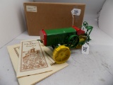 JD All Wheel Drive 3 Wheel Tractor in 1/16 Scale. ''People Make The Differe