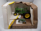 JD 1934 Model ''A'' Tractor Set.  1/16 + 1/43 Scale Replicas by Ertl.  #563