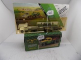 1/25 Scale JD Dealership 1947 Dodge Pickup Truck b Ertl & 1/64 Scale JD Equ