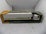 JD Truck & Trailer, 1/25? Scale by Ertl, #3124 - Older Tin Toy