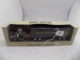 John Deere 1948 Peterbilt tractor Trailer in 11/43 Scale by Ertl (Quality F