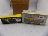 (2) MIniatrue Tractor Sets - (1) JD Historical 4-Pc Set, (1) Models 50, 520