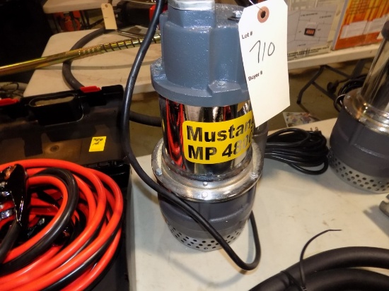 New Mustang MP 4800 2'' Submersible Pump, 110V