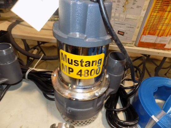 New Mustang MP 4800 2'' Submersible Pump, 110V