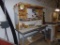 HD Steel Workbench on Wheels w/Bjottom Shelf & Wooden Top Shelf
