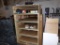 Wooden 5 Tier Long Material Storage Shelf, 8' Long x 66'' High w/ Contents