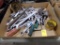 Box of OpenEnded SAE Wrenches & Misc
