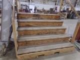 Set of 5-Tier Wooden Staircase, 73'' Wide
