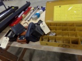 Organizer w/ Spring Piins & Amp Probe & (3)Other Electrical Testers