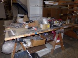 Winnebago Toolbox w/Asst. Tools, Box w/Hole Saws, Wood Saw Parts, etc.