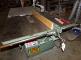 General HD Table Saw, 10''-12'' w/Guid, 5HP, 220V, 3-Phase