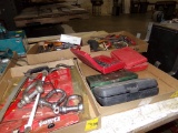 (4) Boxes of Asst. Hand Tools - Clevices, Drill Bits, Screwdrivers, Pliers