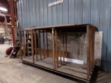 Long Steel Storage Container on Casters, 10' Long x 4' Wide