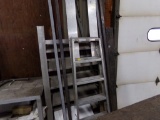 Gr. of Fabr. Hanging Ladders, 6-Step Stairs, Other Misc. Alum Items