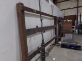 (3) Bay HD Steel Storage Rack for RV Side Materials 18'L x 6'T
