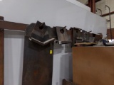 Misc Fabricated Metal Holders (On RCV Side Storage Rack) With Misc. Sheets