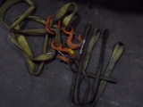 Large Load Strap with (2) Hooks & (3) Smaller Load Straps