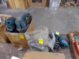 Group of Makita Drills, Parts in Bags, All Need Work!