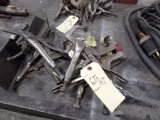 (7) Welding Clamps, (2) Have Fabricated Holders (7x Bid Price)