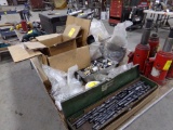 (2) Boxes of Large Gr. Of Misc. Hardware, Fittings, Nuts & Bolts, Large Qua
