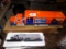 Plastic Lionel Box Trailer Toy Truck, and (1) 1:64 Scale Overnite Ford Trac