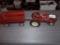 Old Played with Diecast I.H. Tractor with a Wagon