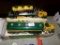 (2) Toy Truck Collector Plastic Tractor Trailers (1) With Rail Tanker, (1)