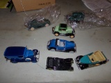 (7) Diecast Cars From Teens To Late 1930's