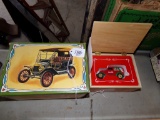 Avon Touring ''T'' Chrome in Original Box, and 1:43 Scale, Late 20's Coke D