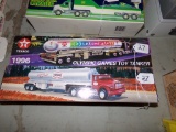 (2) Texaco Trucks, 1995 Tanker And 1996 Olympic Games Toy Tanker