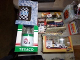 Nascar FrostyMug, Texaco Fuel Can Coin Bank By 1st Gear, Good Humor Classic