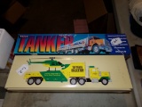 Plastic UnoCal Straight Tanker With Tandem Tank Trailer, Toy Truck Collecto