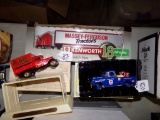 1:64 Scale Kenworth CabOver 18 Wheeler Bank By Liberty SpecCast And  (2) 1: