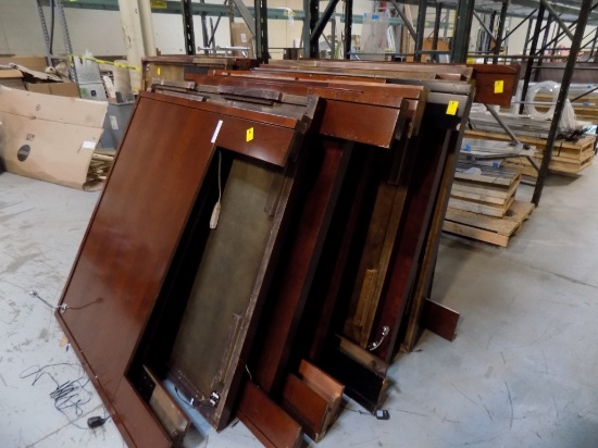 (21) Full Cherry/Mahogany Head Boards, One $ For All