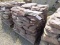 Pallet of Old Moss Fieldstone, Colonial, Sold By Pallet