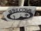 Custom Golf ''Welcome'' Sign, 12'' x 26'', Nice