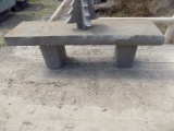 Custom Stone, 3-Piece Bench, 5' Wide, Real Neat