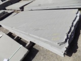 Blue Thermaled Cutting Stock, Slabs, (5) Pieces, 2'' x 4' x 8', 120 SF, Sol