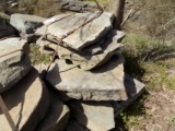 Pallet of Fieldstone Stepping Stones, Sold By Pallet