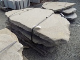 Pallet of Large Tumbled, Assorted Sizes, Garden Path, Sold By Pallet