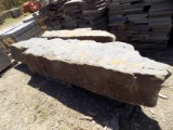 (2) Large Lunar Landscape Stones/Natural Benches - Selling Together