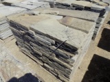 Pallet of 1 1/2'' x Assorted Sizes-Sawn Edge Wall Stone, Sold by Pallet