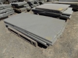 (4) Thermaled Cutting Slabs - 1 1/2''X3'X5' - 60SF, Sold by SF (60 x Bid)